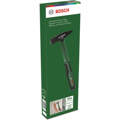 Молоток Bosch слюсарний 300г 30см руків&#039;я скловолокно (1.600.A03.2UW)