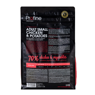 Сухий корм для собак Profine Adult Small з куркою і картоплею 2 кг (8595602517411)