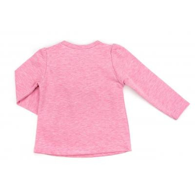 Кофта дитяча Breeze з мереживною оборкою (10040-80G-pink)
