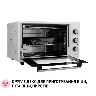 Електропіч Perfelli CLASSIC 37 WHITE