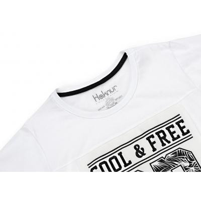 Футболка дитяча Haknur &quot;COOL &amp; FREE&quot; (6547-134B-white)