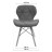 Кухонний стілець GT Racer X-D28 Plus Velvet Gray