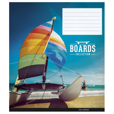 Зошит Школярик Boards collection 24 аркуша клітинка (024-3381K)
