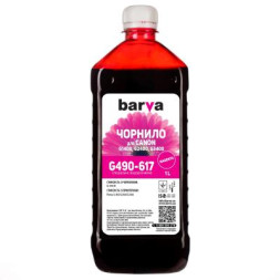 Чорнило Barva CANON GI-490 1л MAGENTA (G490-617)