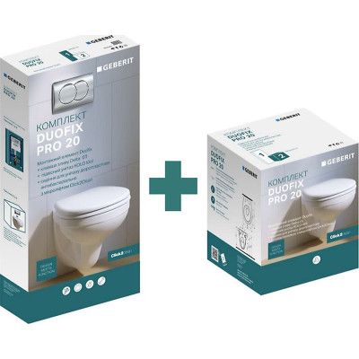 Інсталяція Geberit а 4 в 1 Duofix Pro 20 (118.315.21.2)