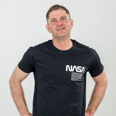 Футболка Sol&#039;s Imperial 190 Nasa Worm насичений чорний XXL (11500309/81XXL)