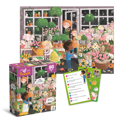 Пазл DoDo Вімельпазл Квітуча весна, 80 елементів (300664)