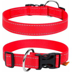 Нашийник для тварин Collar Dog Extremе 25 мм 31-49 см (червоний) (02523)