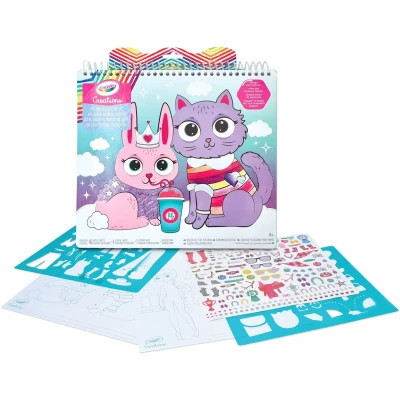 Набір для творчості Crayola Creations Pet Fashion Studio Розмальовка 40 сторінок (04-1173)