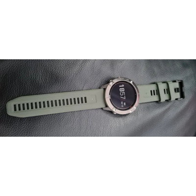 Ремінець до смарт-годинника Garmin fenix 7X 26mm QuickFit Moss Silicone (010-13117-03)