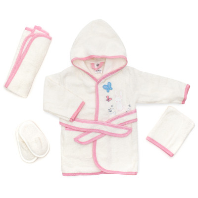 Халат дитячий Bibaby махровий (66188-86-cream)