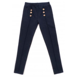 Лосини дитячі Breeze з гудзиками (14755-140G-blue)