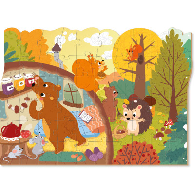 Пазл DoDo Прибирання в лісі, 60 елементів (300413)