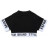 Футболка дитяча A-Yugi з капрі (7015-146G-black)