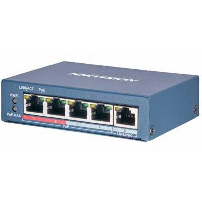 Комутатор мережевий Hikvision DS-3E0105P-E/M(B)
