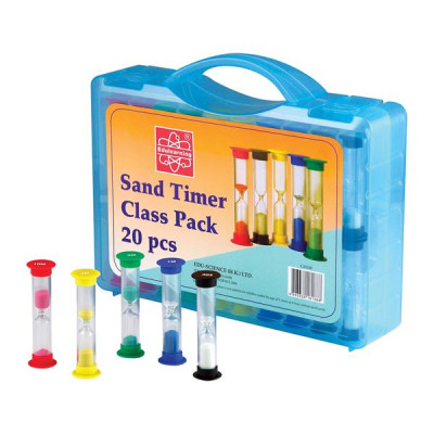 Набір для експериментів EDU-Toys Набір пісочних годинників на клас 20 шт (GM188)