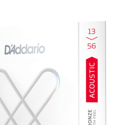 Струни для гітари D&#039;Addario XS 80/20 Bronze Medium (13-56) (XSABR1356)