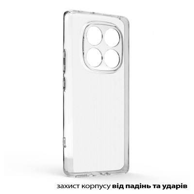 Чохол до мобільного телефона BeCover Poco X7 Transparent (713778)