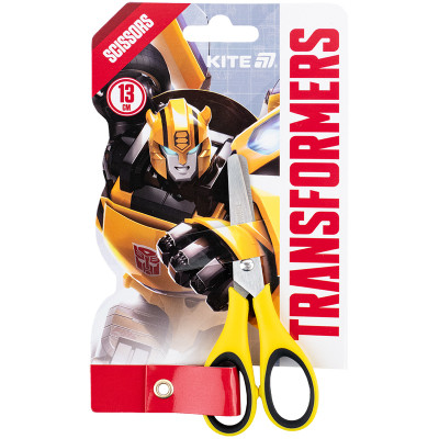Ножиці Kite дитячі з гумовими вставками Transformers 13 см (TF25-123)