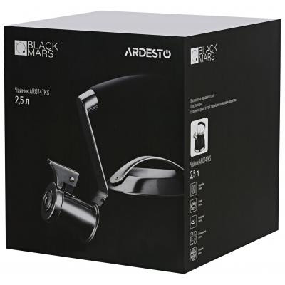 Чайник Ardesto Black Mars 2,5 л (AR0747KS)