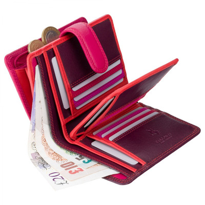 Гаманець Visconti RB51 Fiji з RFID Plum Multi (RB51 PLUM M)
