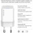 Зарядний пристрій ColorWay C101C GaN Mini 20W PD PPS USB-C white (CW-CHS059PD-WT)