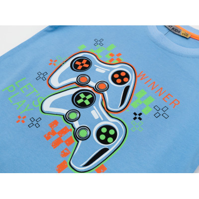 Футболка дитяча First kids WINNER (1997-110B-blue)