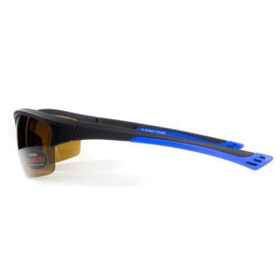 Сонцезахисні окуляри BluWater Daytona-1 Polarized Гідрофобні коричневі лінзи (Repelon™) (4ДЕЙТ1-Г50П)