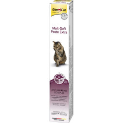 Паста для тварин GimCat Malt-Soft Extra для виведення шерсті 100 г (4002064407517/4002064407531)