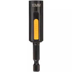 Головка магнітна DeWALT магнітна EXTREME 1/4&quot; х 10 мм, шестигранна з магнітом (DT7440)