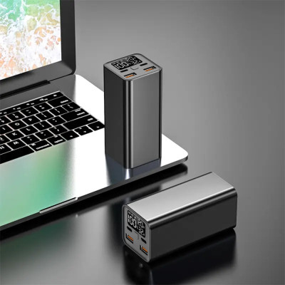 Батарея універсальна Atria 20000mAh, 65W, PD2.0, QC (WPD-65)