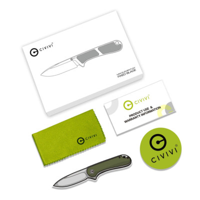 Ніж Civivi Mini Elementum Fixed Blade G10 (C23010-1)