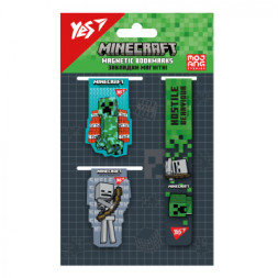 Закладки для книг Yes магнітні Minecraft 3 шт (708347)