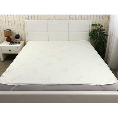 Наматрацник Руно Водонепроникний на гумці Aloe Vera 160х200 см (827Aloe Vera)