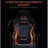 Крісло ігрове Anda Seat Luna Color PVC Size L Black/Orange (AD18-48-BO-PV)