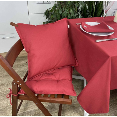 Наволочка Прованс декоративна Бордо 45х45 см (21385)