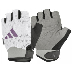 Рукавички для фітнесу Adidas Performance Women's Gloves ADGB-13254 білий, сірий M (885652019071)