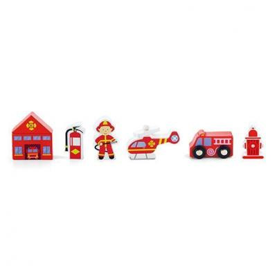 Залізниця Viga Toys Доп. набір до ж / д &quot;Пожежна станція&quot; (50815)