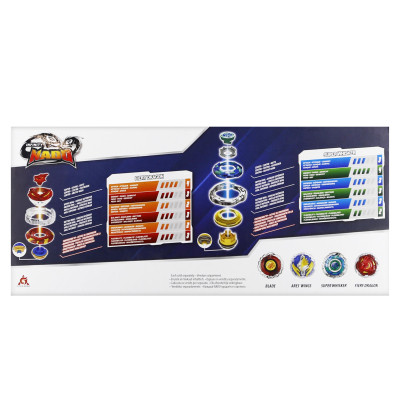 Дзига Infinity Nado Набір VI Dream Pack Вогняний Дракон і Небесний Вихор (Fiery Dragon vs Super Whisker) (EU654271)