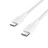 Дата кабель USB-C to USB-C 2.0m 100W white Belkin (CAB014BT2MWH)