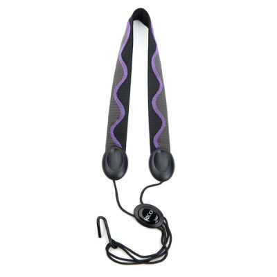 Ремінь для духових інструментів D&#039;Addario Saxophone Fabric Neck Strap Alto/Soprano (Jazz Wave) (SJA01)