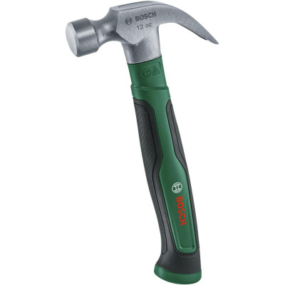 Молоток Bosch слюсарний 340г 24.2см руків&#039;я скловолокно (1.600.A02.W7X)