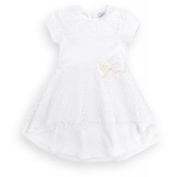 Плаття дитяче Breeze с гипюровой фигурной юбкой (8302-98G-beige)