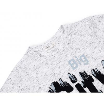 Футболка дитяча Breeze &quot;BIG CITY LIFE&quot; (11129-128B-gray)