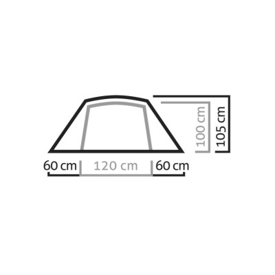 Намет Salewa Denali II 5627 5311 - UNI - зелений (013.003.0867)