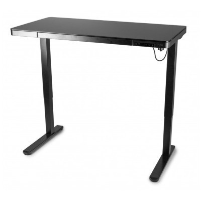Комп&#039;ютерний стіл Barsky StandUp black glass 1200*600 (BST-11)