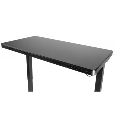 Комп&#039;ютерний стіл Barsky StandUp black glass 1200*600 (BST-11)