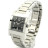 Наручний годинник Gucci 7705M 17735 BLK STEEL BRACELET