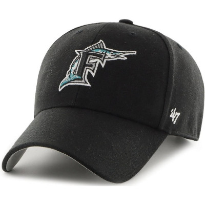 Кепка 47 Brand MIAMI MARLINS BCWS-SUMVP28WBP-BK03 чорний, сірий (195000688126)