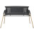 Ліжечко Espiro люлька TULLY 11 TIMBER BLACK (5905683800013)